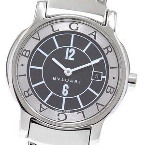 BVLGARI Solo tempo ST29S Date black Dial Quartz Ladies Watch_893066